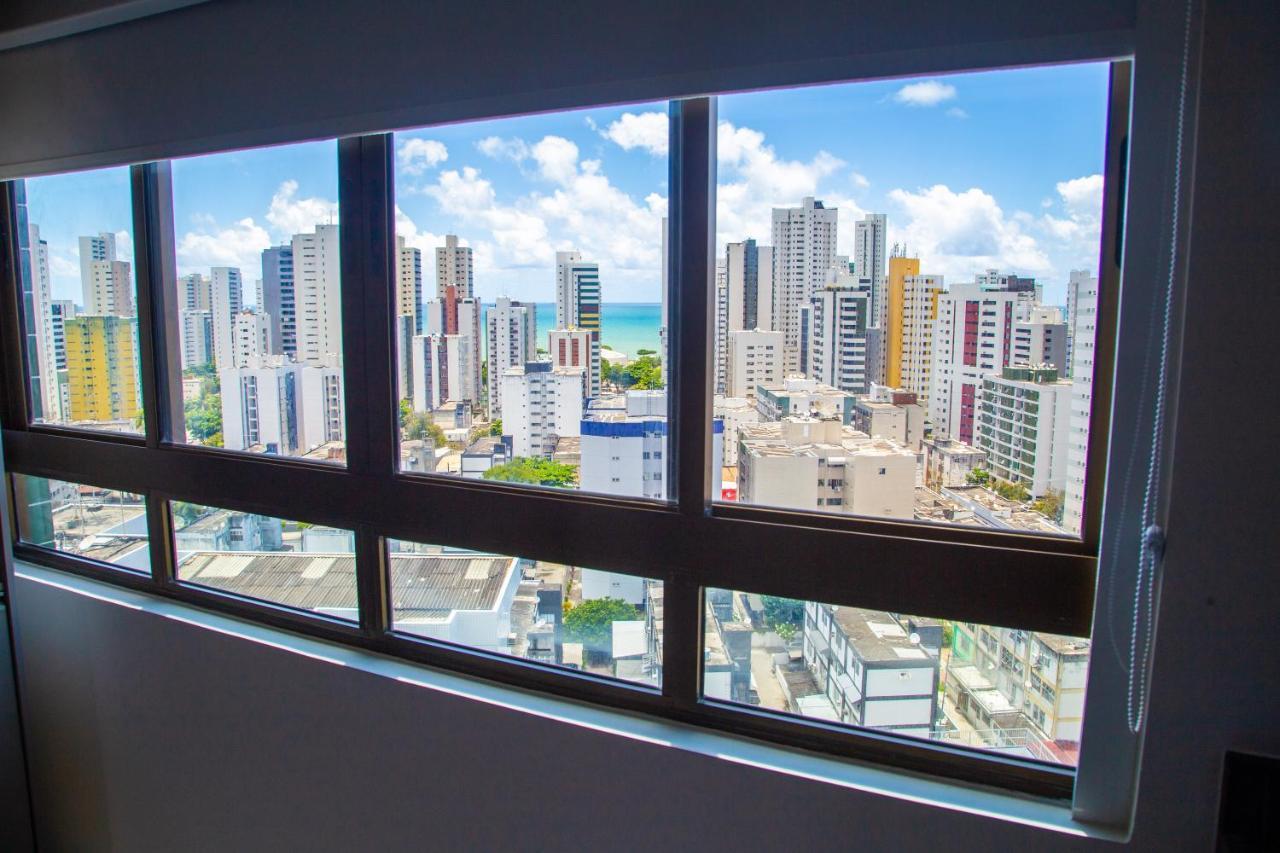 Flat No Melhor De Boa Viagem, Vista Para O Mar, Andar Alto Recife Eksteriør bilde
